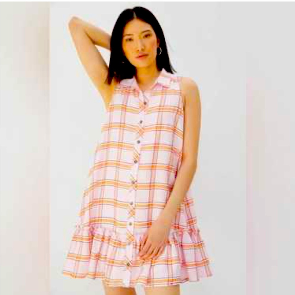 Anthropology Maeve flounced mini